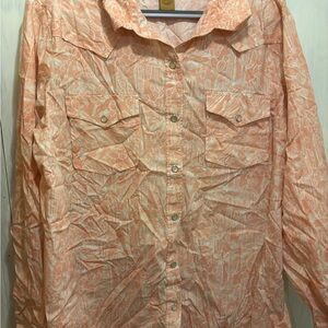 Wrangler Coral Floral Shirt